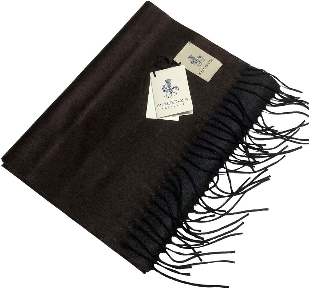 Amazon.co.jp: [ピアチェンツァ] ブラウン×ダークグレー/ダブル